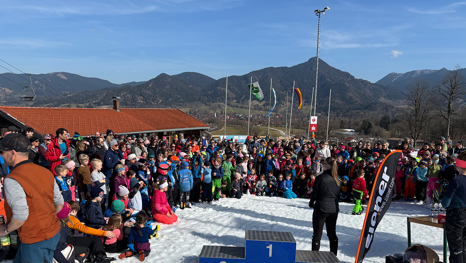 Kurz vor der Siegerehrung